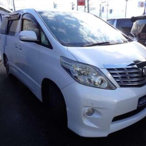 2009 Toyota Alphard pearl gasoline used car Japan export