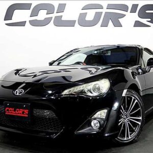 2012 Toyota 86 black gasoline used car Japan export