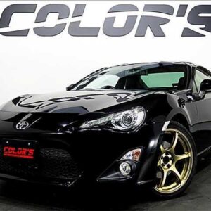 2012 Toyota 86 black gasoline used car Japan export