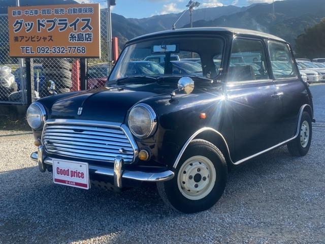 Ref:AUX-15461954 ROVER MINI 1990 1 1990 Rover Mini blue gasoline used car Japan export