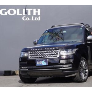 2013 Land Rover Range Rover black gasoline used car Japan export