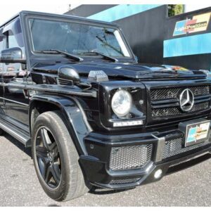 2014 Mercedes Benz G-Class black gasoline used car Japan export