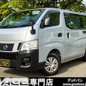 2015 Nissan Nv350Caravan Van silver diesel used car Japan export