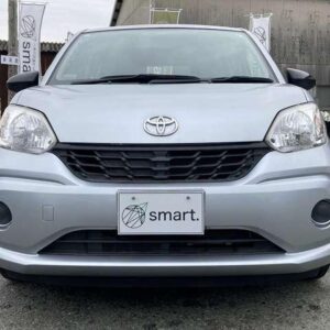 2017 Toyota Passo silver gasoline used car Japan export