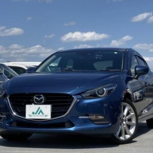 2016 Mazda Axela Sport blue diesel used car Japan export