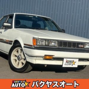 1985 Toyota Carina white gasoline used car Japan export