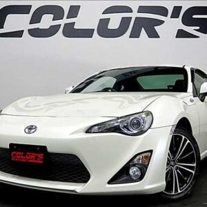 2012 Toyota 86 white gasoline used car Japan export