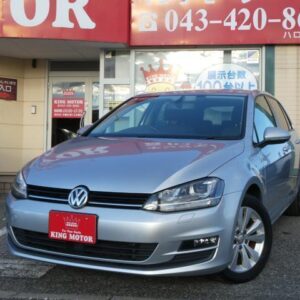 2015 Volkswagen Golf silver gasoline used car Japan export