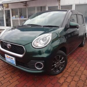 2016 Toyota Passo green gasoline used car Japan export