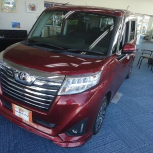 2019 Toyota Roomy wine gasoline used car Japan export