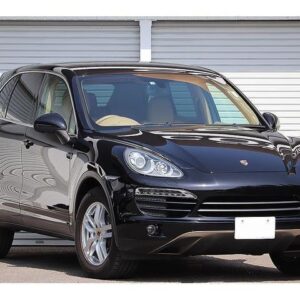 2010 Porsche Cayenne black gasoline used car Japan export