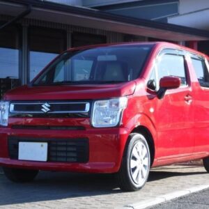 2019 Suzuki Wagon R red gasoline used car Japan export