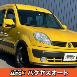 2010 Renault Kangoo yellow gasoline used car Japan export