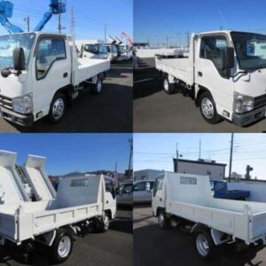 2013 Isuzu Elf Truck white diesel used car Japan export