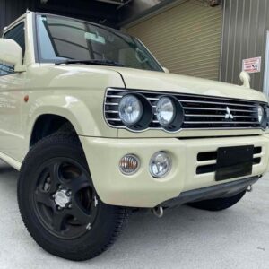 2002 Mitsubishi Pajero Mini tea gasoline used car Japan export