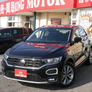2021 Volkswagen T-Roc black gasoline used car Japan export