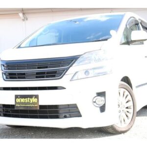 2012 Toyota Vellfire pearl gasoline used car Japan export