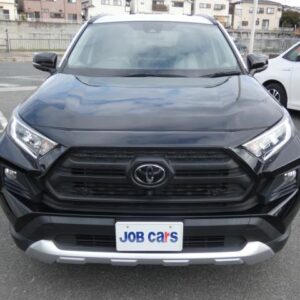 2021 Toyota Rav4 gray gasoline used car Japan export