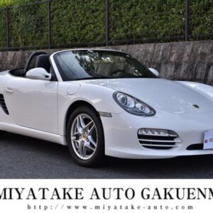 2010 Porsche Boxster white gasoline used car Japan export