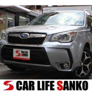 2013 Subaru Forester silver gasoline used car Japan export