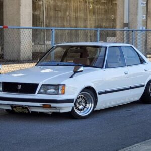 1984 Toyota Mark Ii white gasoline used car Japan export