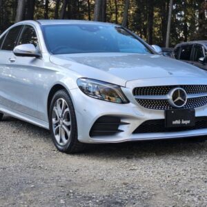 2020 Mercedes Benz C-Class silver diesel used car Japan export
