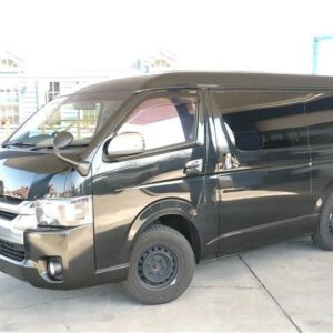 2015 Toyota Regius Ace Van black gasoline used car Japan export