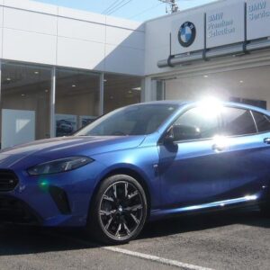 2024 Bmw 1 Series blue gasoline used car Japan export
