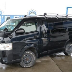 2014 Toyota Regius Ace Van black diesel used car Japan export