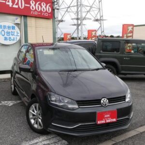 2015 Volkswagen Polo gray gasoline used car Japan export