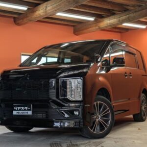 2019 Mitsubishi Delica D:5 black diesel used car Japan export