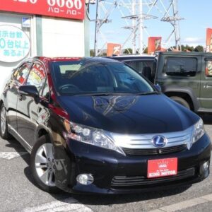 2010 Lexus Hs black gasoline used car Japan export