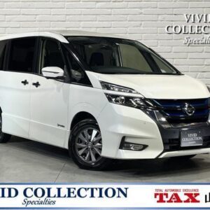 2019 Nissan Serena pearl hybrid used car Japan export