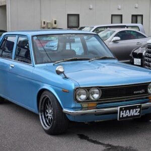 1971 Nissan Bluebird blue gasoline used car Japan export