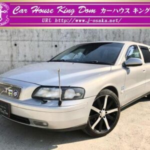 2002 Volvo V70 silver gasoline used car Japan export