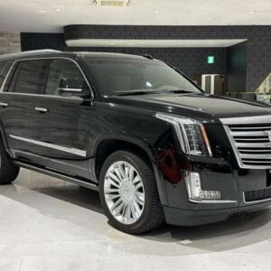 2018 Cadillac Cadillac Escalade black gasoline used car Japan export