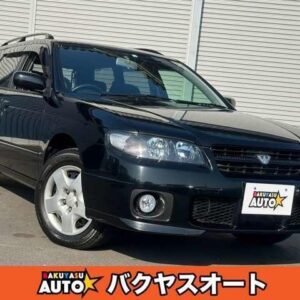 2002 Nissan Avenir black gasoline used car Japan export
