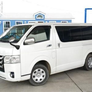 2017 Toyota Regius Ace Van pearl diesel used car Japan export