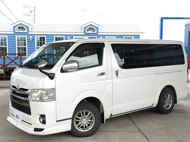 Ref:AUX-17136459 TOYOTA HIACE VAN 2015 1 2015 Toyota Hiace Van white diesel used car Japan export
