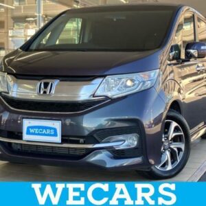 2015 Honda Stepwagon Spada gray gasoline used car Japan export