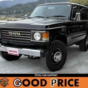 1985 Toyota Land Cruiser 60 black gasoline used car Japan export