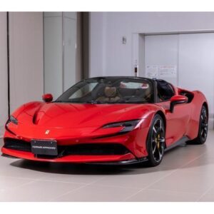 2024 Ferrari Sf90 Spider red gasoline used car Japan export