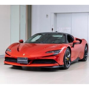 2021 Ferrari Sf90 Stradale red hybrid used car Japan export