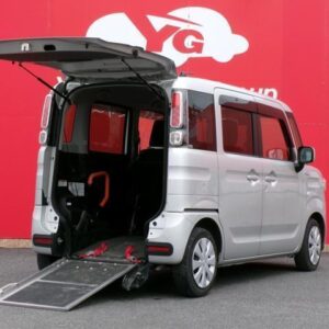 2018 Mazda Flair Wagon silver hybrid used car Japan export