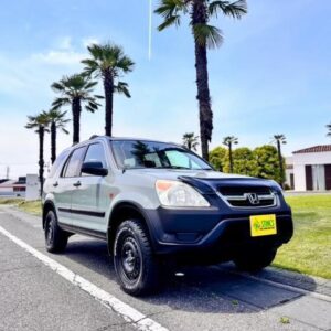 2002 Honda Cr-V green gasoline used car Japan export