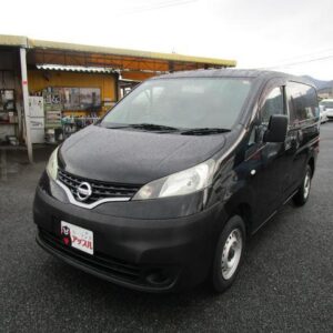 2017 Nissan Nv200 Vanette Van black gasoline used car Japan export
