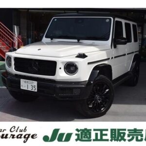 2021 Mercedes Benz G-Class pearl diesel used car Japan export
