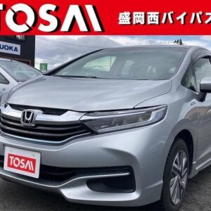 2015 Honda Shuttle silver hybrid used car Japan export