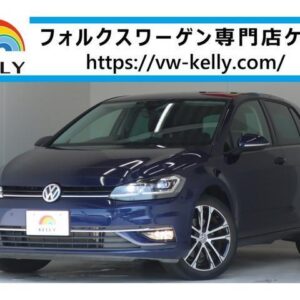 2020 Volkswagen Golf blue diesel used car Japan export