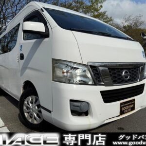 2012 Nissan Nv350Caravan Van white diesel used car Japan export